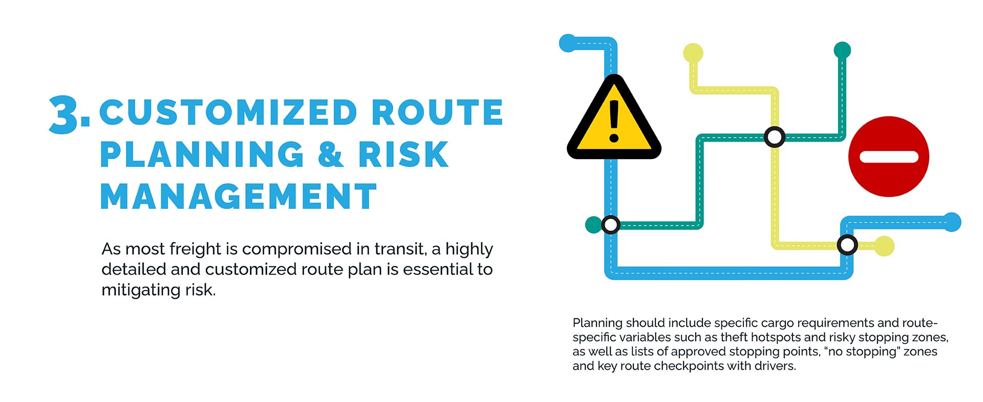 Customized Route Planning & Risk Management